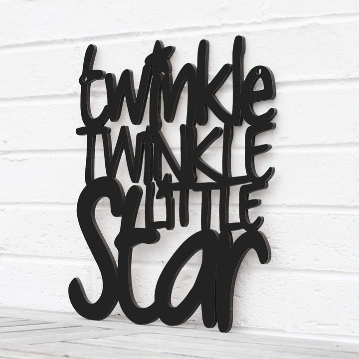 Spunky Fluff Proudly Handmade in South Dakota, USA Medium / Black Twinkle Twinkle Little Star