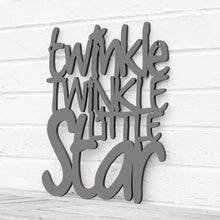 Load image into Gallery viewer, Spunky Fluff Proudly Handmade in South Dakota, USA Medium / Charcoal Gray Twinkle Twinkle Little Star
