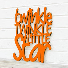 Load image into Gallery viewer, Spunky Fluff Proudly Handmade in South Dakota, USA Medium / Orange Twinkle Twinkle Little Star
