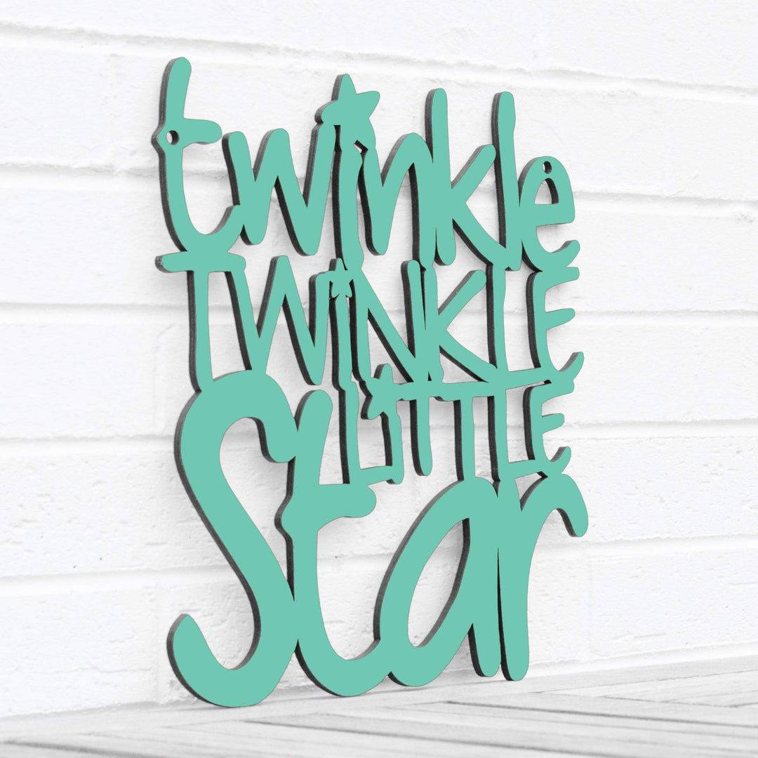Spunky Fluff Proudly Handmade in South Dakota, USA Medium / Turquoise Twinkle Twinkle Little Star