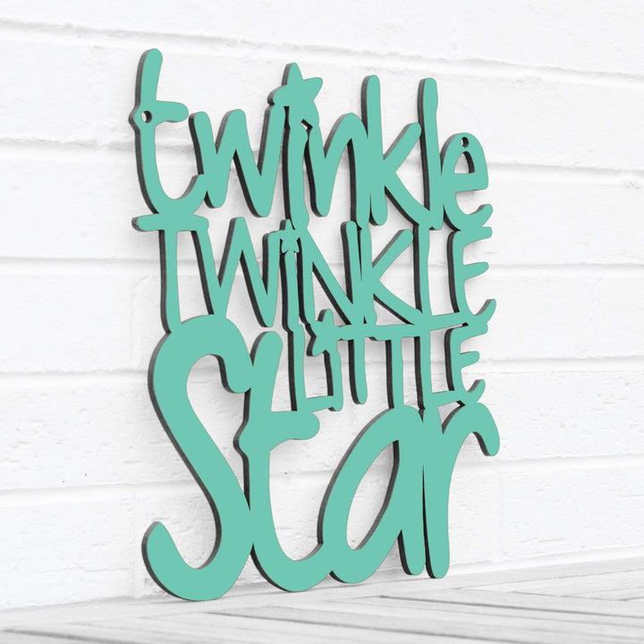 Spunky Fluff Proudly Handmade in South Dakota, USA Medium / Turquoise Twinkle Twinkle Little Star