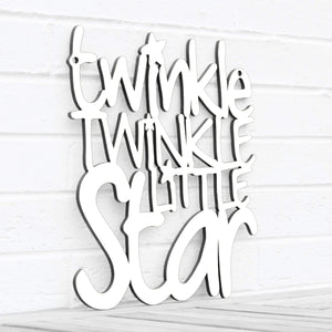Spunky Fluff Proudly Handmade in South Dakota, USA Medium / White Twinkle Twinkle Little Star