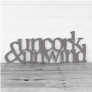 Spunky Fluff Proudly Handmade in South Dakota, USA Medium / Charcoal Gray Uncork & Unwind