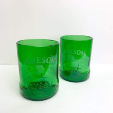 Load image into Gallery viewer, Old World Glass Proudly Handmade in South Carolina, USA Upcycled Jameson Whiskey Tumbler
