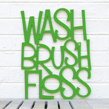 Load image into Gallery viewer, Spunky Fluff Proudly handmade in South Dakota, USA Wash Brush Floss
