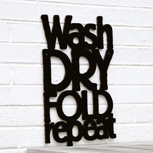 Spunky Fluff Proudly handmade in South Dakota, USA Large / Black Wash Dry Fold Repeat