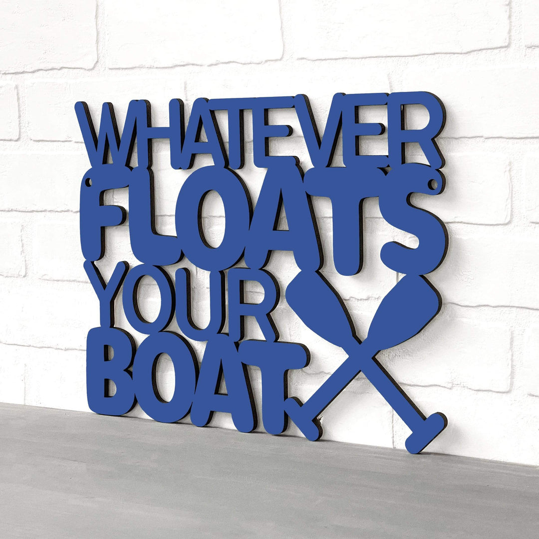Spunky Fluff Proudly handmade in South Dakota, USA Whatever Floats Your Boat