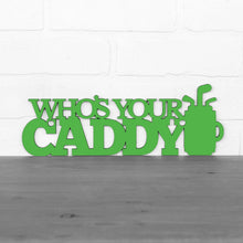 Load image into Gallery viewer, Spunky Fluff Proudly handmade in South Dakota, USA Small / Grass Green Who&#39;s Your Caddy
