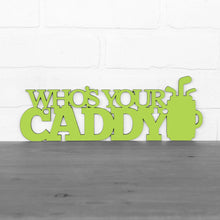Load image into Gallery viewer, Spunky Fluff Proudly handmade in South Dakota, USA Small / Pear Green Who&#39;s Your Caddy
