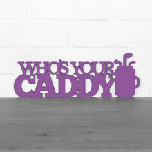 Load image into Gallery viewer, Spunky Fluff Proudly handmade in South Dakota, USA Small / Purple Who&#39;s Your Caddy
