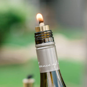 Prairie Dance Wine Bottle Afterglow Wick – Turn Empties into Candles