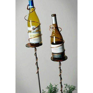 Prairie Dance Proudly Handmade in South Dakota, USA "Wine Bottle" Decorative Garden Stake