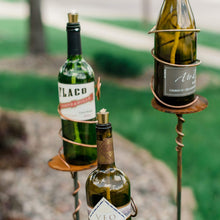 Load image into Gallery viewer, Prairie Dance Proudly Handmade in South Dakota, USA &quot;Wine Bottle&quot; Decorative Garden Stake
