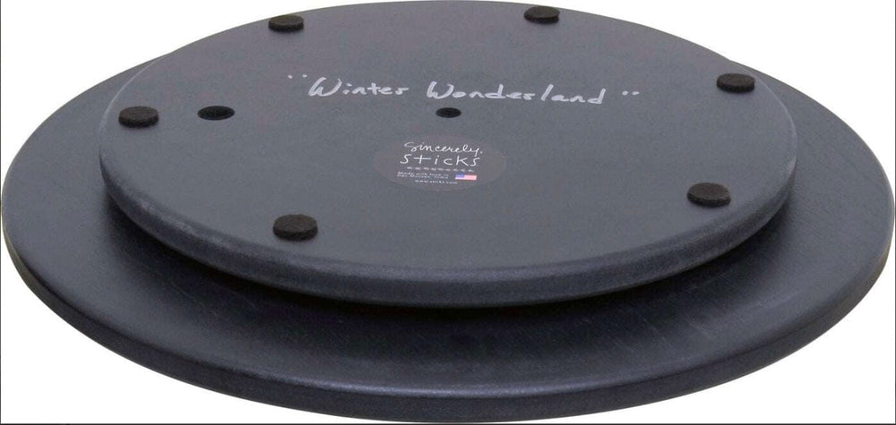 Sticks Proudly Handmade in Iowa, USA Winter Wonderland Lazy Susan