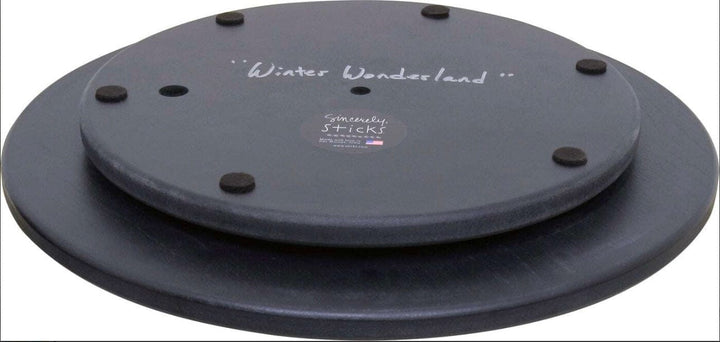 Sticks Proudly Handmade in Iowa, USA Winter Wonderland Lazy Susan