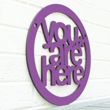 Load image into Gallery viewer, Spunky Fluff Proudly handmade in South Dakota, USA Small / Purple You are Here

