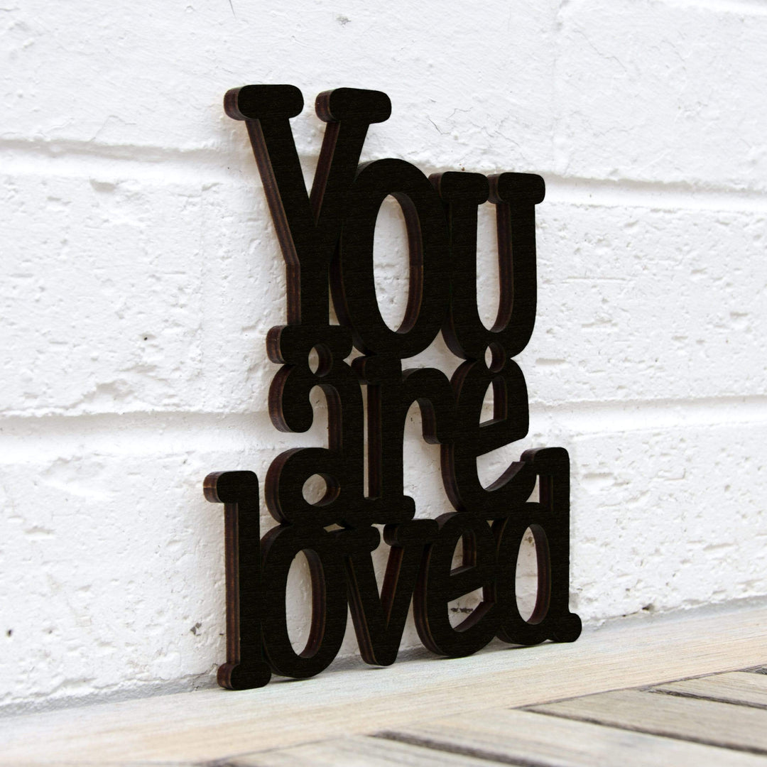 Spunky Fluff Proudly handmade in South Dakota, USA Small / Black You are Loved