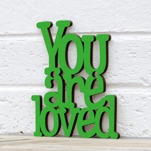 Spunky Fluff Proudly handmade in South Dakota, USA Small / Grass Green You are Loved
