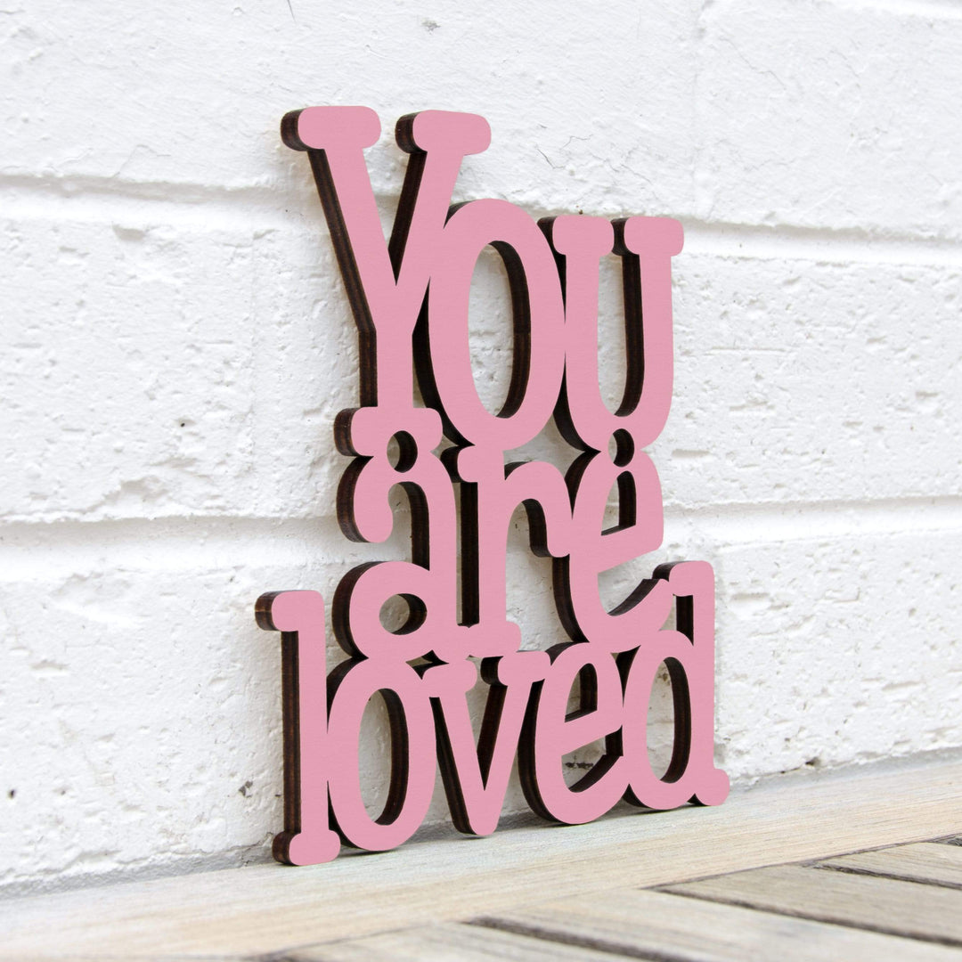 Spunky Fluff Proudly handmade in South Dakota, USA Small / Pink You are Loved