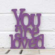 Load image into Gallery viewer, Spunky Fluff Proudly handmade in South Dakota, USA Small / Purple You are Loved
