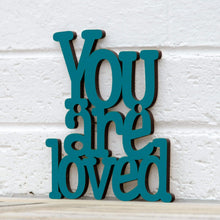 Load image into Gallery viewer, Spunky Fluff Proudly handmade in South Dakota, USA Small / Teal You are Loved
