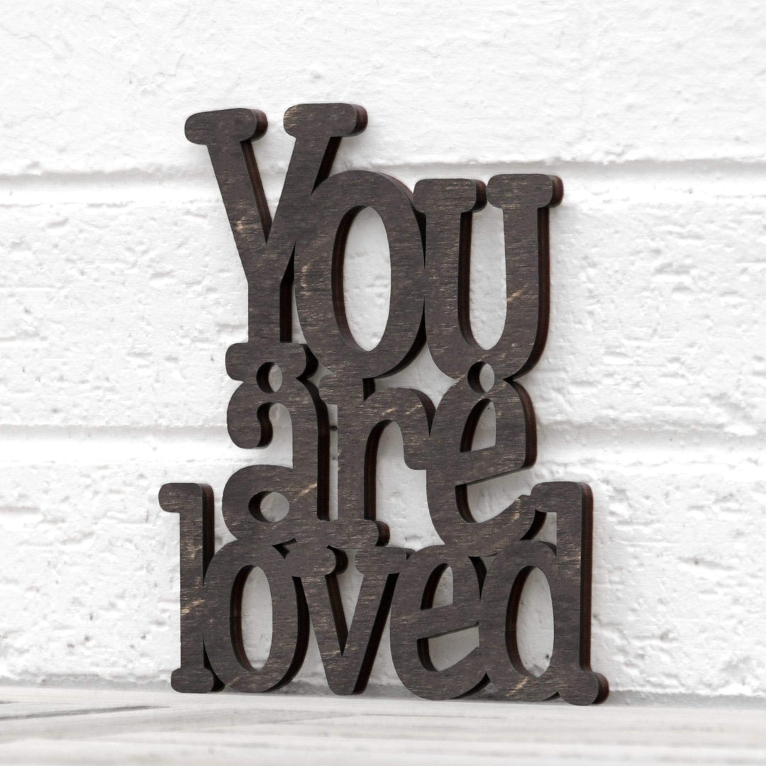 Spunky Fluff Proudly handmade in South Dakota, USA Small / Weathered Ebony You are Loved