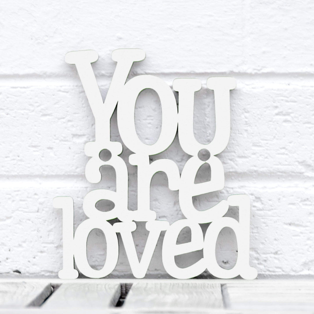 Spunky Fluff Proudly handmade in South Dakota, USA Small / White You are Loved