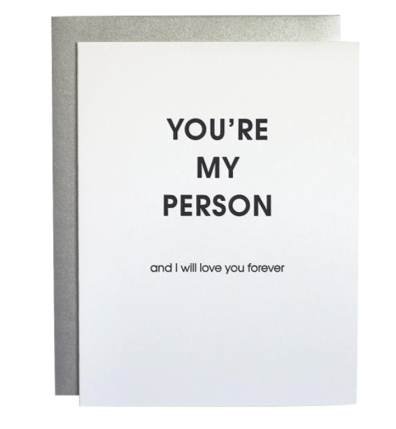 Chez Gagne Cards You're My Person Anniversary Card